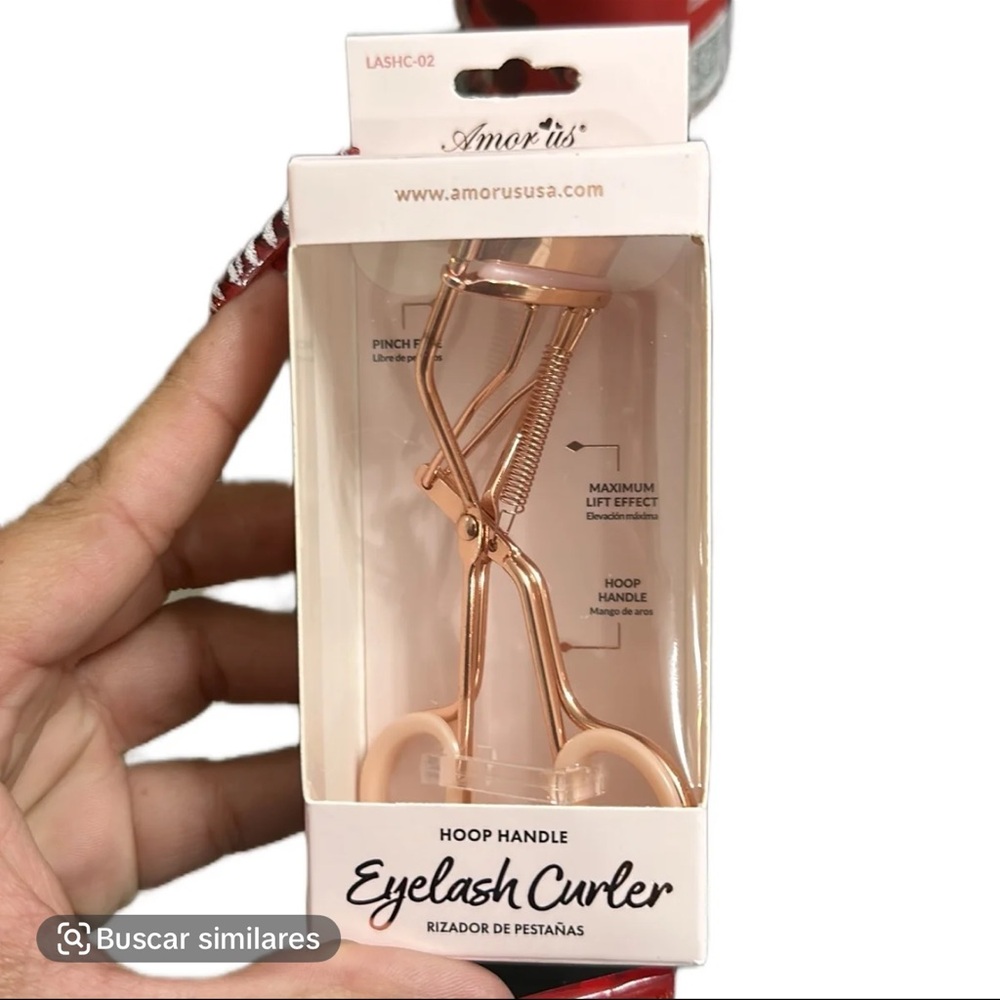 Amorus Rose Gold Eyelash Curler